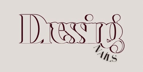 Logo dressing Nails